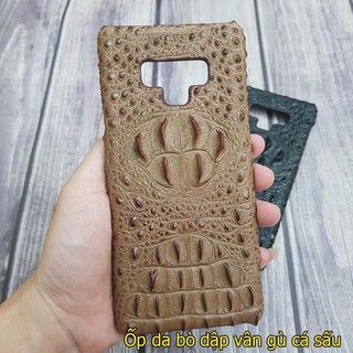 [XẢ HÀNG]ốp da samsung note 9/note 10/ S10 plus vân gù cá sấu cực chất