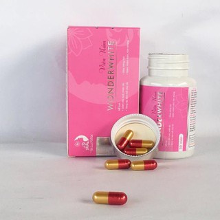 Viên nám Wonder White - Hỗ trợ giúp làn da sáng mịn hơn, giảm nám