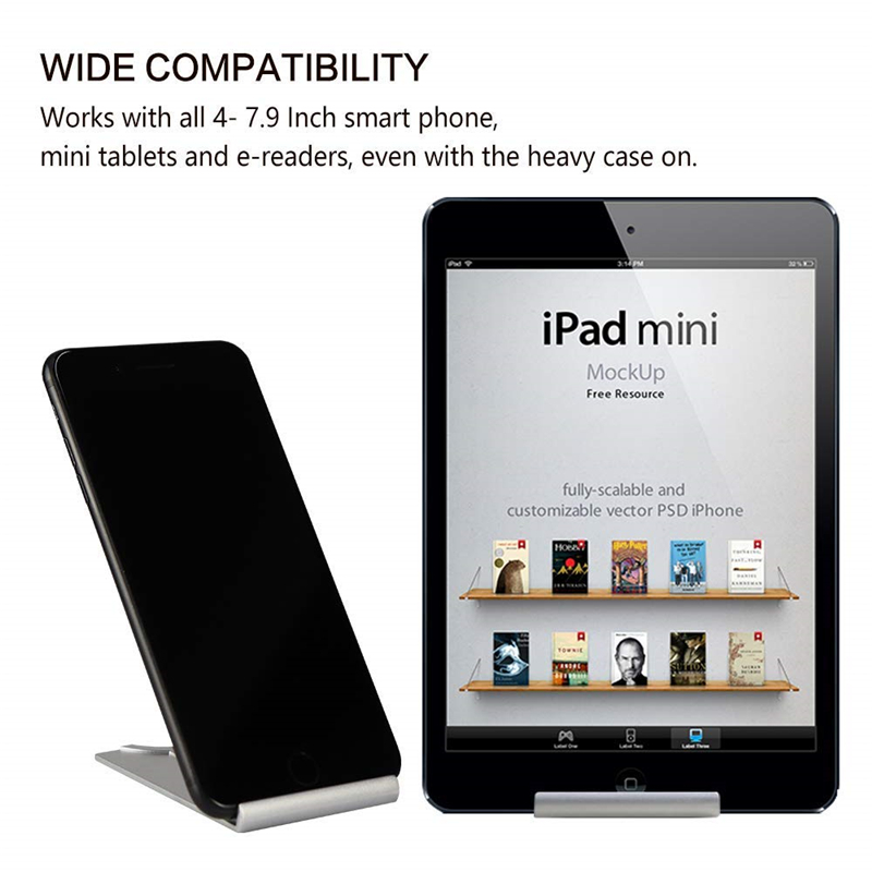 Giá đỡ điện thoại/máy tính bảng iPad Kindle dựng đứng bằng nhựa ABS điều chỉnh linh hoạt