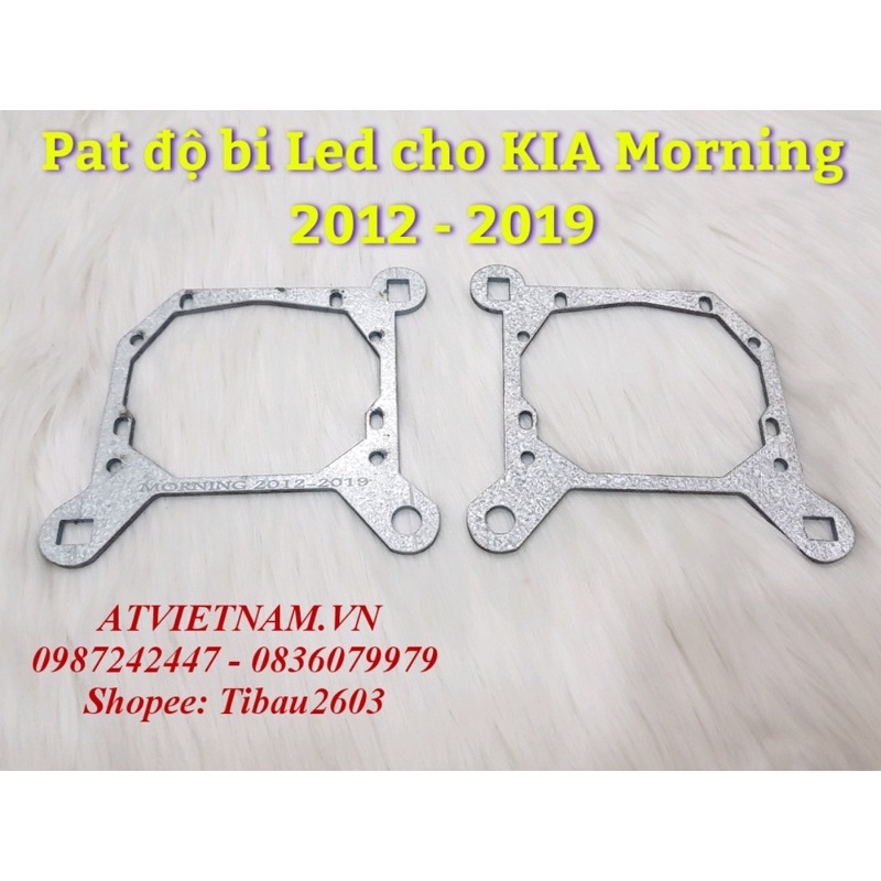 Pat độ đèn ô tô cho xe Kia Morning 2012 - 2019 ( 1 cặp lắp 2 bi)