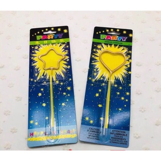 nến sinh nhật dễ thương hình ngôi sao,trái tim