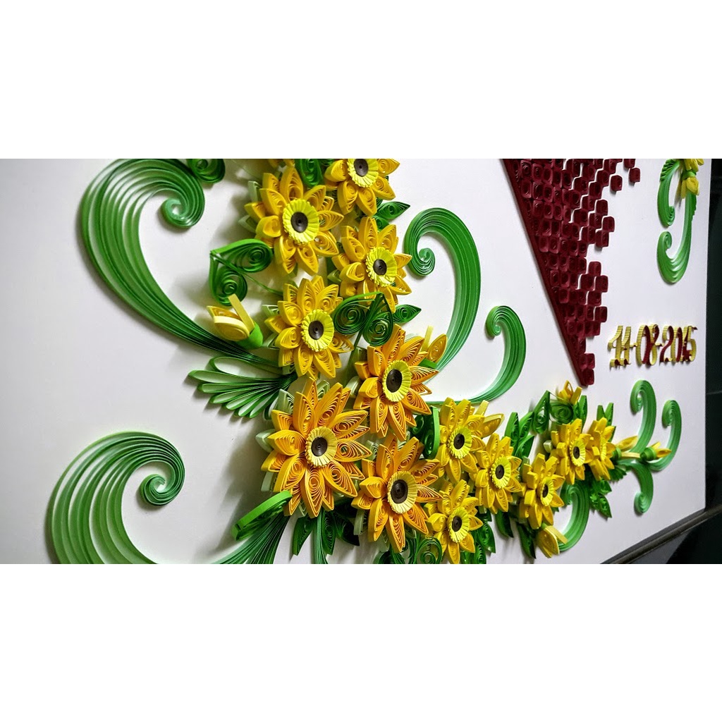 Cây cuốn quilling thân nhựa PVC rãnh rộng 1,5mm