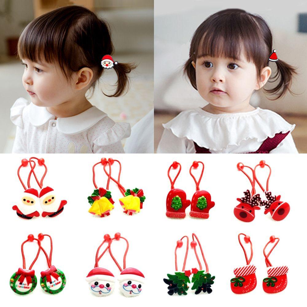 EUCA Dây Buộc Tóc Phong Cách Giáng Sinh