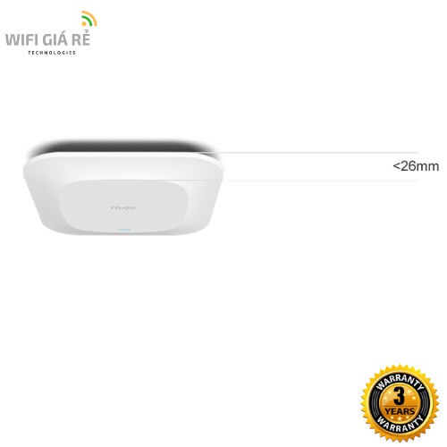 Thiết bị phát sóng WiFi Ruijie RG-AP210-L, tốc độ 2.483GHz, Full box, mới 100%, bảo hành 03 năm- Hàng chính hãng | BigBuy360 - bigbuy360.vn