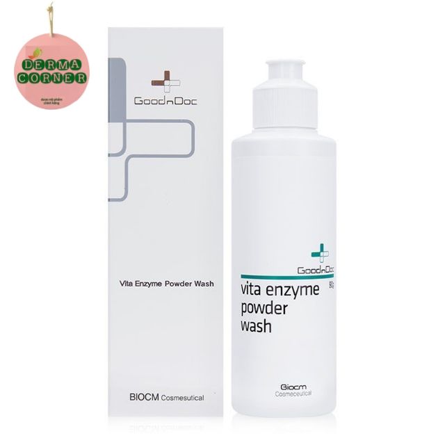 [Mã 44FMCGSALE giảm 8% đơn 500K] BỘT RỬA MẶT TẨY TẾ BÀO CHẾT GOODNDOC VITA ENZYME POWDER WASH 90gam