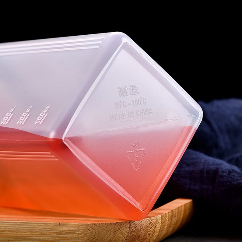 Chai nhựa đựng nước sốt chống bụi đường kính lớn dung tích 800/1000ml tiện dụng cho nhà bếp
