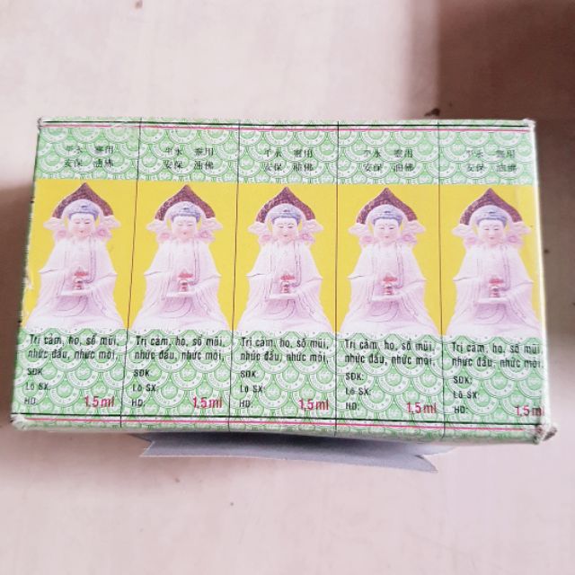 Dầu Phật Linh 3 chai 1,5ml