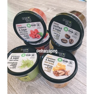 TẨY DA CHẾT TOÀN THÂN ORGANIC COFFEE & SUGAR BODY SCRUB