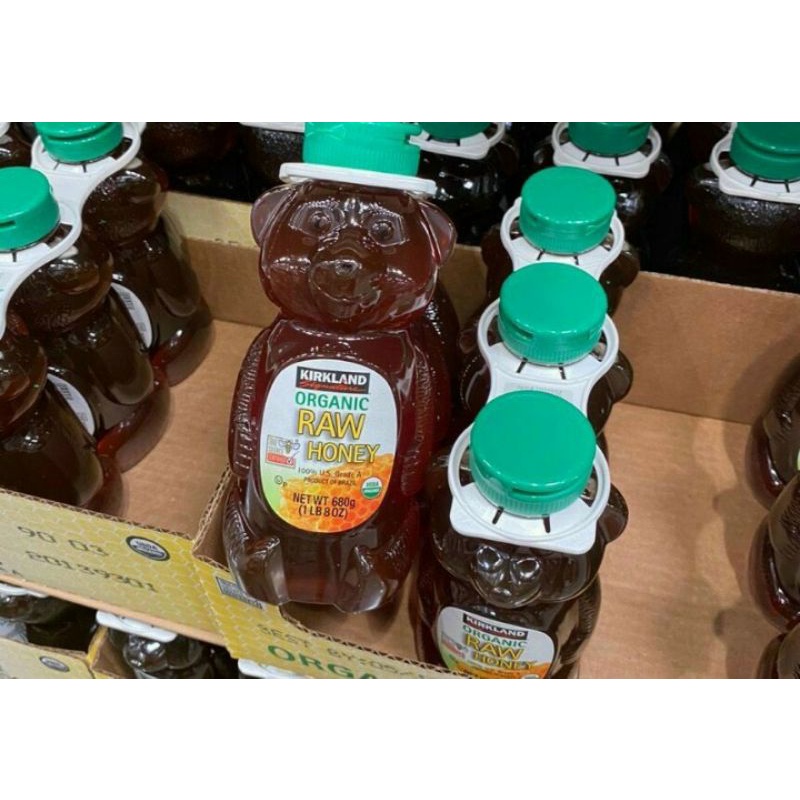 Mật ong organic Kirkland Signature 680g.