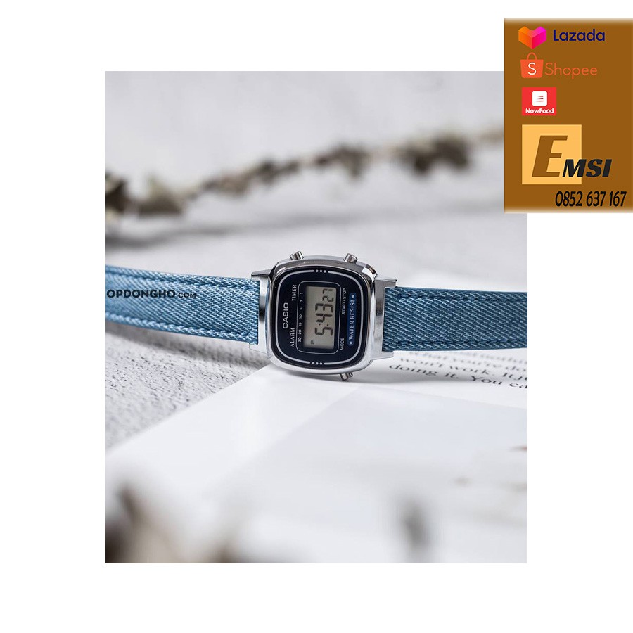 Đồng hồ Casio Nữ Vintage LA670WL-2A2DF