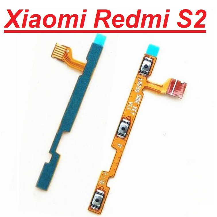 Mạch nút nguồn XIAOMI Redmi S2 dây cáp nút mở nguồn điều chỉnh volum tăng giảm âm lượng linh kiện thay thế