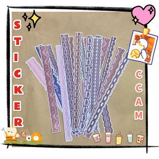 Set 20 Sticker Ren Trang Trí Sổ ccamzone