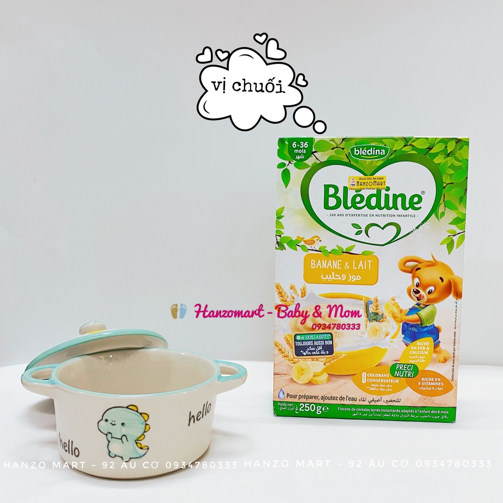Bột ăn dặm Bledina 250g cho bé 6-36 tháng tuổi (Pháp)