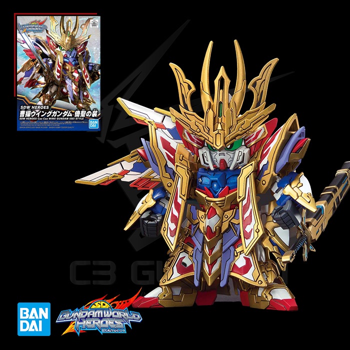 [BANDAI] MÔ HÌNH LẮP RÁP GUNDAM SD WORLD HEROS 08 CAO CAO WING GUNDAM ISEI STYLE SDWH GUNPLA CHÍNH HÃNG NHẬT BẢN