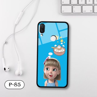 Ốp lưng kính 3D Huawei Nova 3e-cute