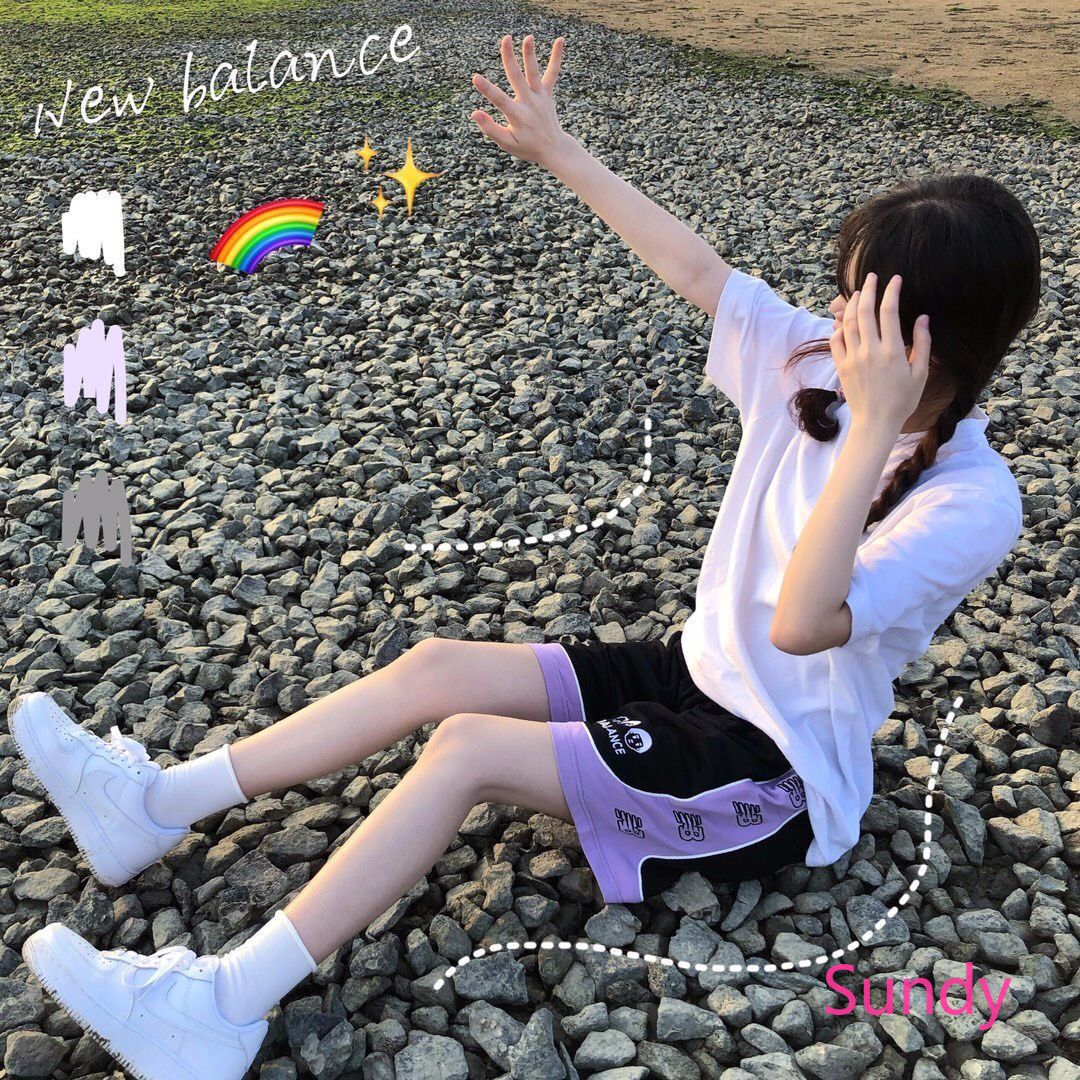 Quần Đùi Thể Thao In Họa Tiết Hoạt Hình Thời Trang Mùa Hè Cho Nữ | BigBuy360 - bigbuy360.vn