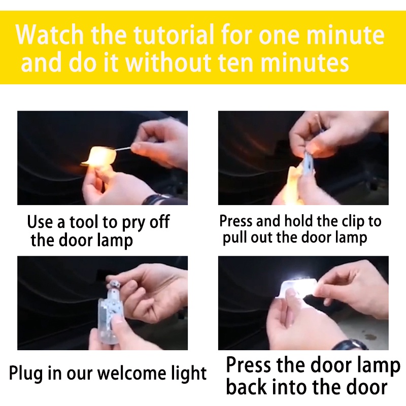 Set 2 đèn chiếu sáng cho xe Volvo XC90 S90 V90 xc40 XC60 s60l S80L