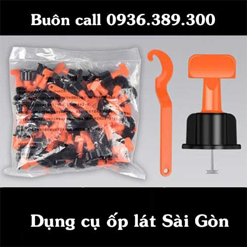 [HCM] Bán buôn túi 50 ke nhựa chữ T + cờ lê xoáy ốp lát gạch phẳng