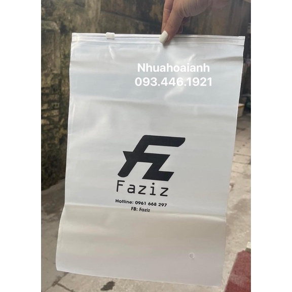 túi zip có khóa, túi zip lụa mờ đựng quần áo giá xưởng