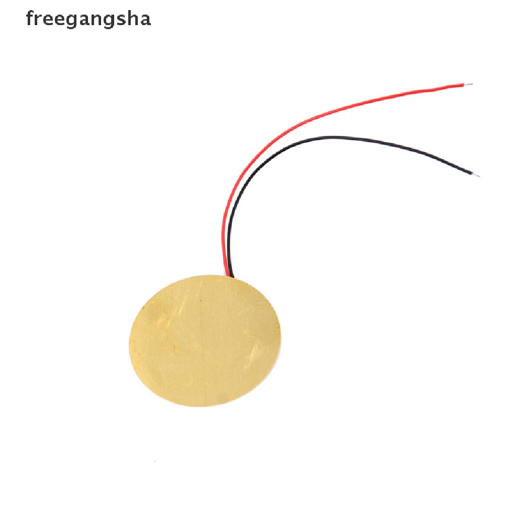 [FREG] 10 PCS 35mm Piezo Elements buzzer Sounder Sensor Trigger Drum Disc+ wire copper FDH