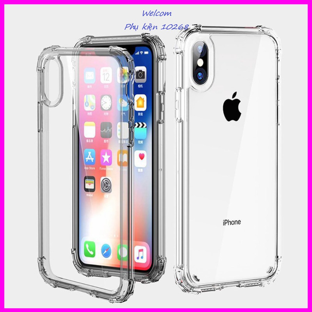 Ốp Điện Thoại Trong Suốt Chống Sốc Cho IPHONE 11 PRO MAX 12 12 PRO 12 PROMAX 11 PRO MAX 12X XS XR XS MAX 8 7 6 6S PLUS