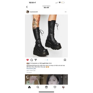 Boot bốt đùi chiến binh 9cm