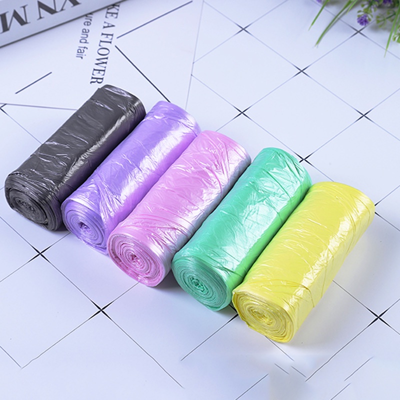 SÉT 5 CUỘN TÚI RÁC TỰ PHÂN HUỶ(Kích thước 45*50cm)