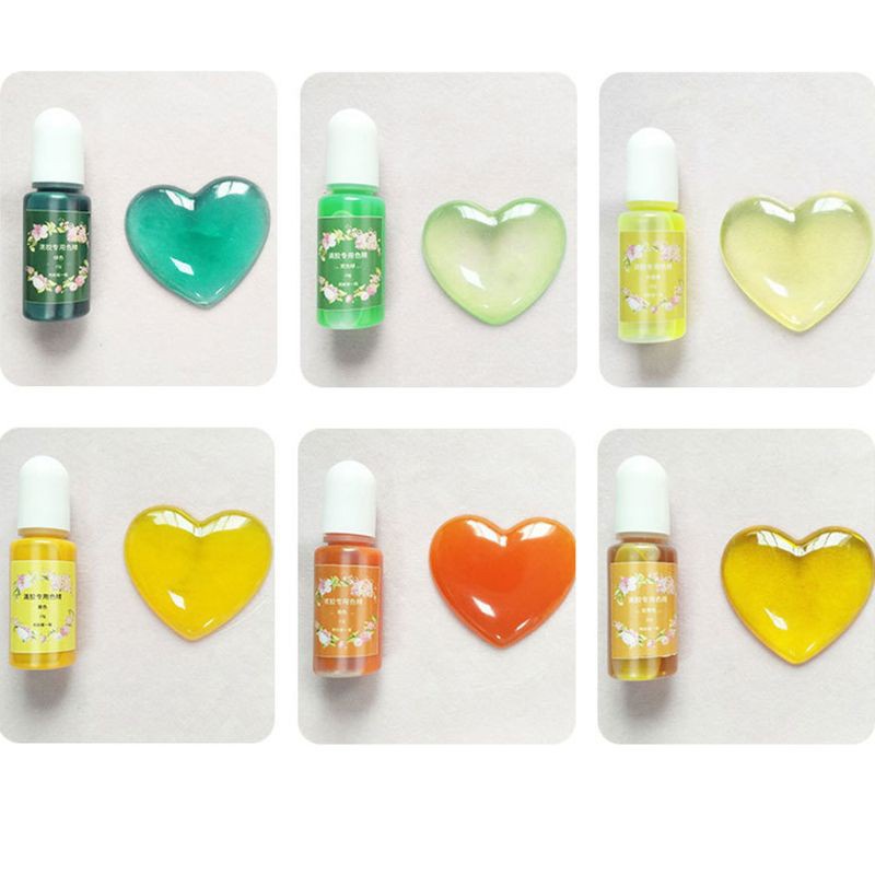 Thuốc nhuộm màu 10ml mỗi loại dùng cho đồ thủ công làm bằng nhựa Epoxy cho đồ thủ công mỹ nghệ