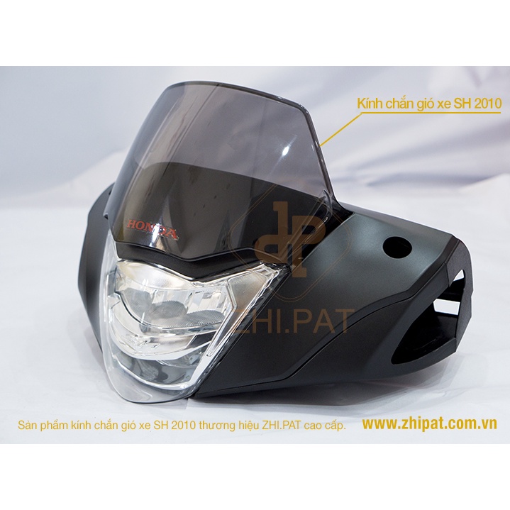 Kính chắn gió SH Ý  2010 - 2012 Chính Hãng Cao Cấp