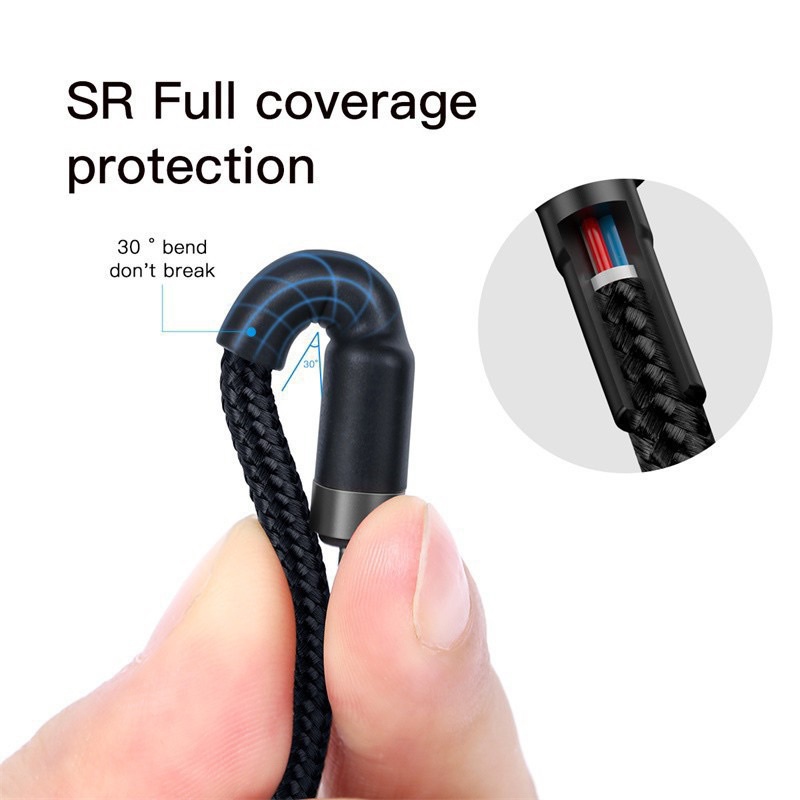 Cáp sạc nhanh Baseus PD 100W - type C cho macbook, laptop, androi..