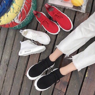 { HÓT } Giày Thể Thao Cao Cổ Chun