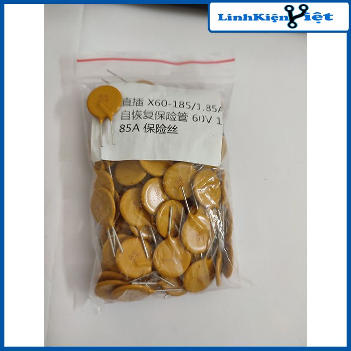 Cầu chì tự phục hồi 60V nhiều loại RXEF110 1.1A /  X60-185/1.85A / JK60-050 0.5A /  JK60-300 3A / RXEF010 0.1A