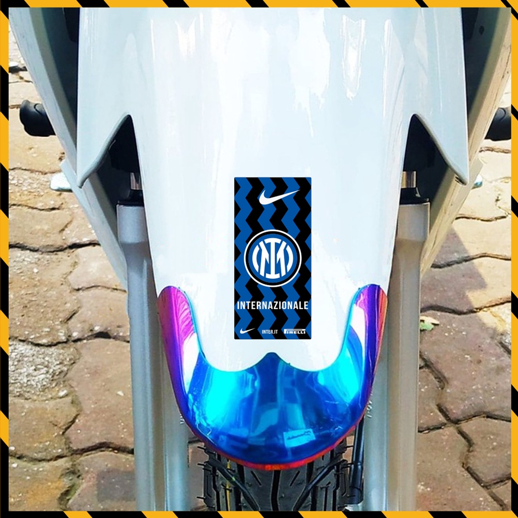 Hình Dán Sticker CLB Inter Milan Dán Tem Xe, Dán Nón, Điện Thoại, Laptop - Logo Inter Chất Liệu Chống Thấm Nước, Bền Màu