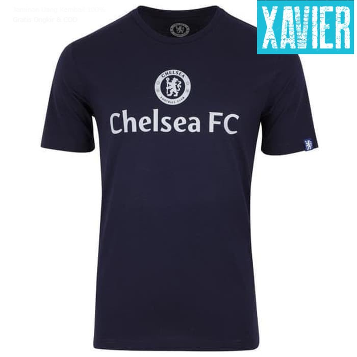 Áo Thun Chải Kỹ 30S LOGO Distro + CHELSEA FC Trơn Tùy Chỉnh Indonesia