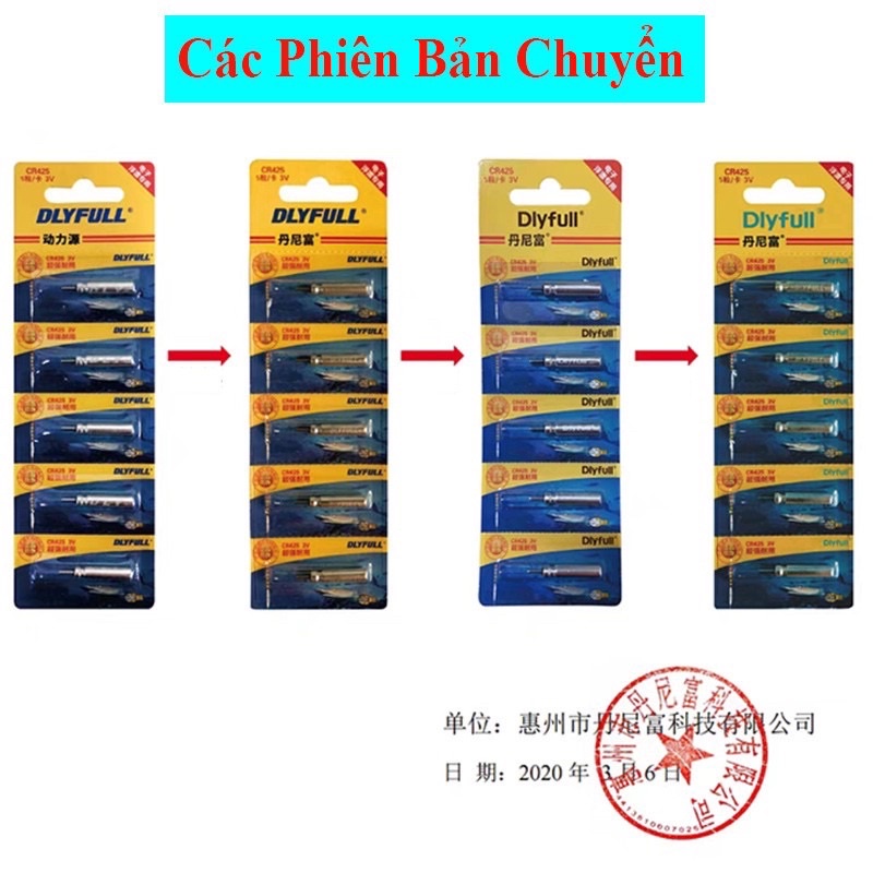 Pin Điện Tử Dlyfull CR 425