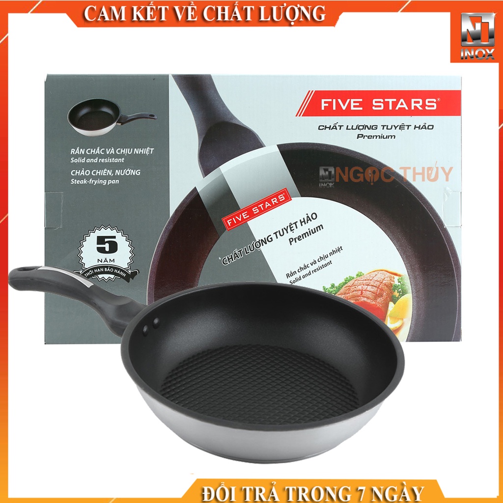 Chảo chống dính 3 đáy Fivestar