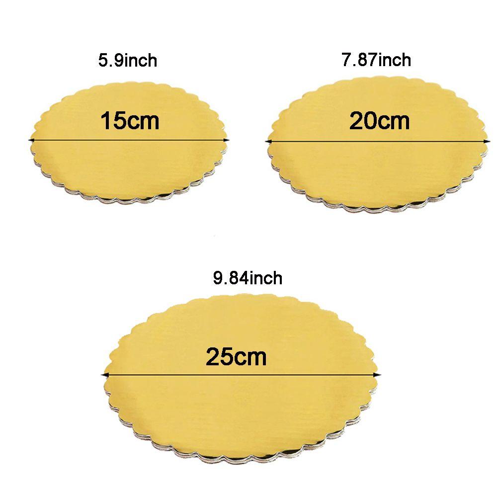 WATTLE Bộ 5 Khay Tròn Dùng Một Lần Chuyên Dụng Cho Nướng Bánh