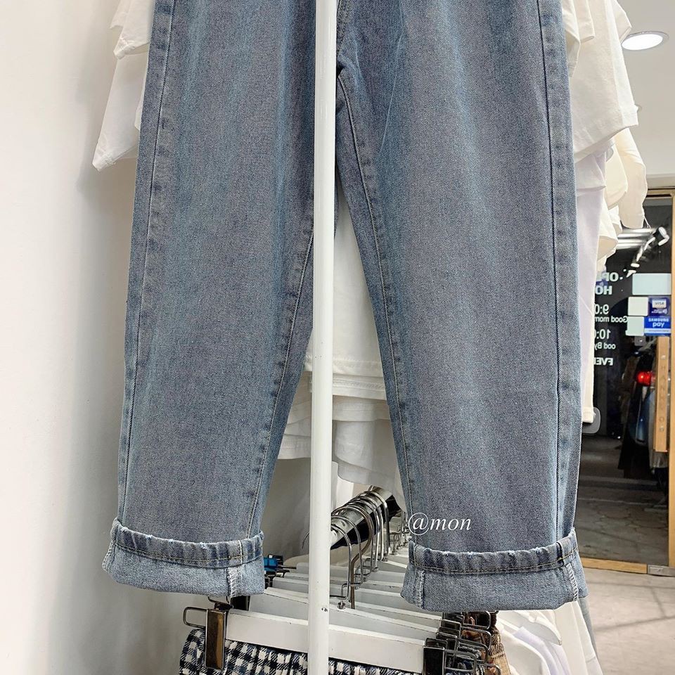 200922 QUẦN ỐNG VỪA - 2 CÚC ĐEN - S,M,L | BigBuy360 - bigbuy360.vn