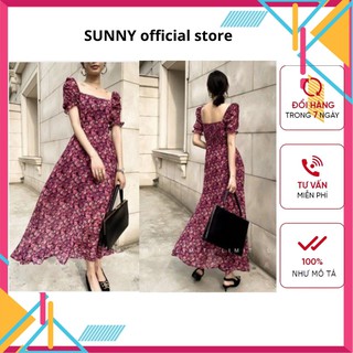 Váy Maxi Hoa Đi Biển - Đầm Maxi Dài Du Lịch - Váy Hoa Nhí - Maxi Dress Dạ Hội Siêu Đẹp Siêu Sang