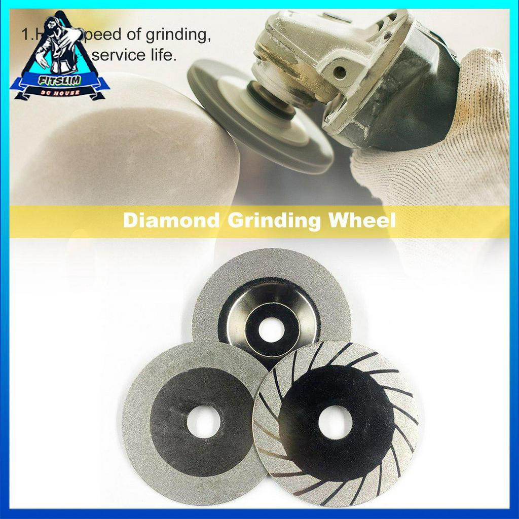 Bánh xe mài kim cương 100MM Đĩa cắt Lưỡi cưa Công cụ mài mòn quay