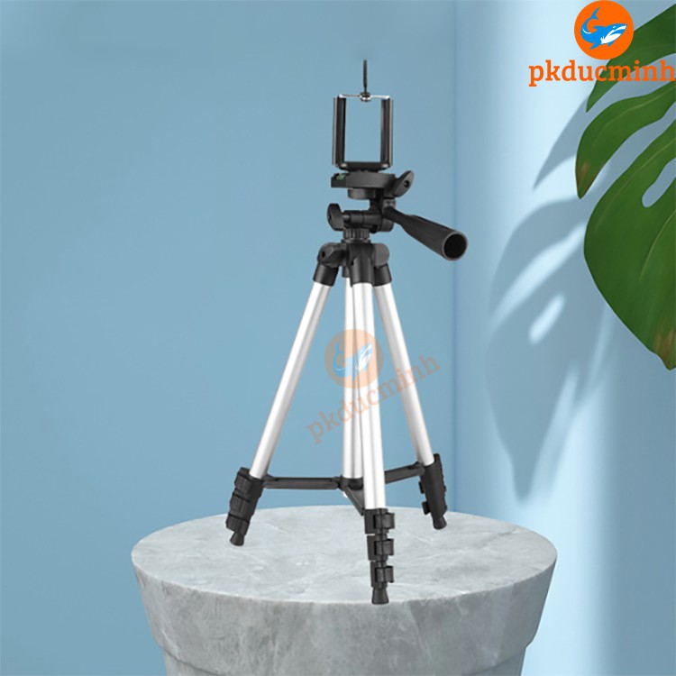 Giá đỡ điện thoại tripod 3 chân chắc chắn, chụp ảnh, livestream, quay video cực tốt | BigBuy360 - bigbuy360.vn