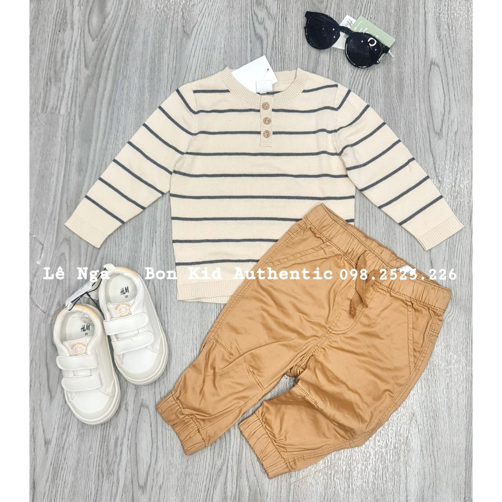 Set bộ áo len quần thô mềm HM US/JAPAN chính hãng sz từ 6-9m đến 3-4y