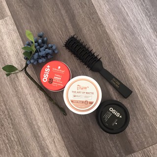 Sáp Vuốt Tóc Tam Luxury The art of matte+Osis Thrill+OSIS BLACK