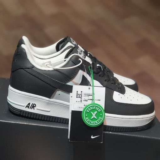 Giày air force 1, giày sneaker af1 mầu đen trắng bản mới thời trang, cá tính nam nữ đủ size