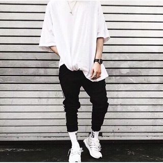 ÁO TEE OVERSIZE BASIC TRẮNG UNISEX