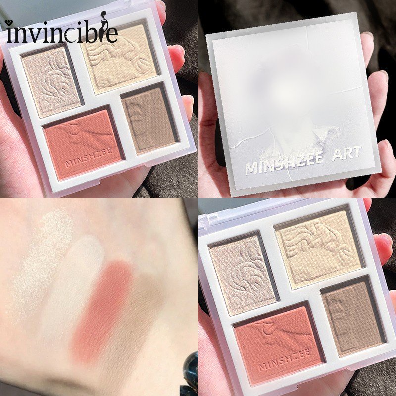 Bảng Phấn Mắt / Bảng Phấn Mắt / Tạo Khối / Phấn Bắt Sáng Tông Lì / Phấn Má Hồng Trang Điểm Sáng Da