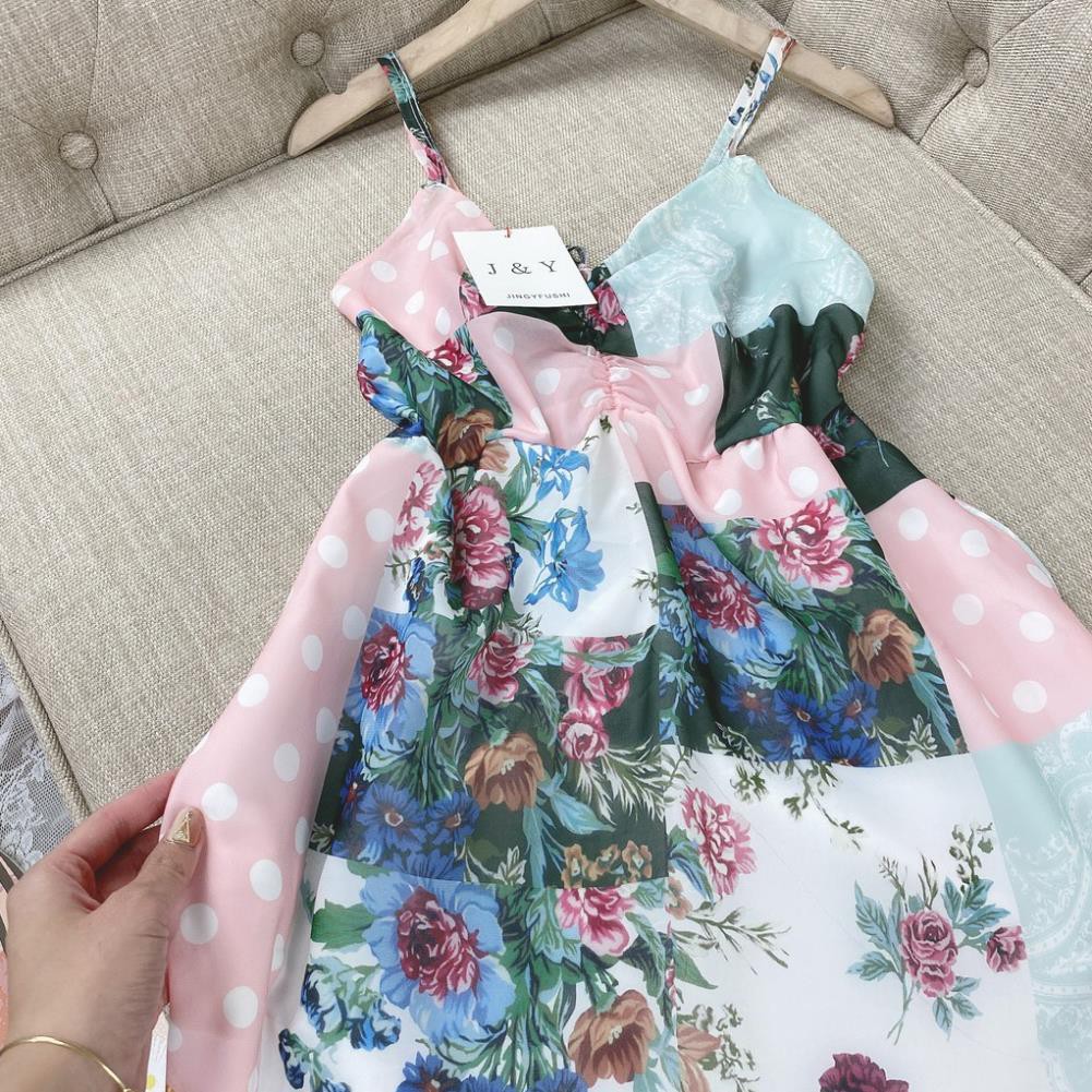Set đồ nữ cá tính, set váy liền thân đi chơi sang chảnh mùa hè đẹp 8A00093 THVVN | BigBuy360 - bigbuy360.vn