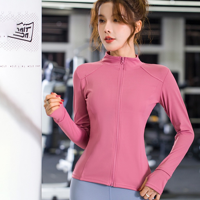 Áo Khoác Thể Thao Nữ [Louro AKL15] Mẫu Áo Khoác Ôm Body Nữ Phối Lưới, Phù Hợp Tập Gym, Yoga, Zumba, Chạy Bộ, Đạp Xe