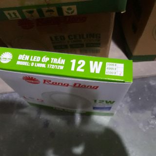 Đèn ốp trần D LN09L 172/ 12W RĐ