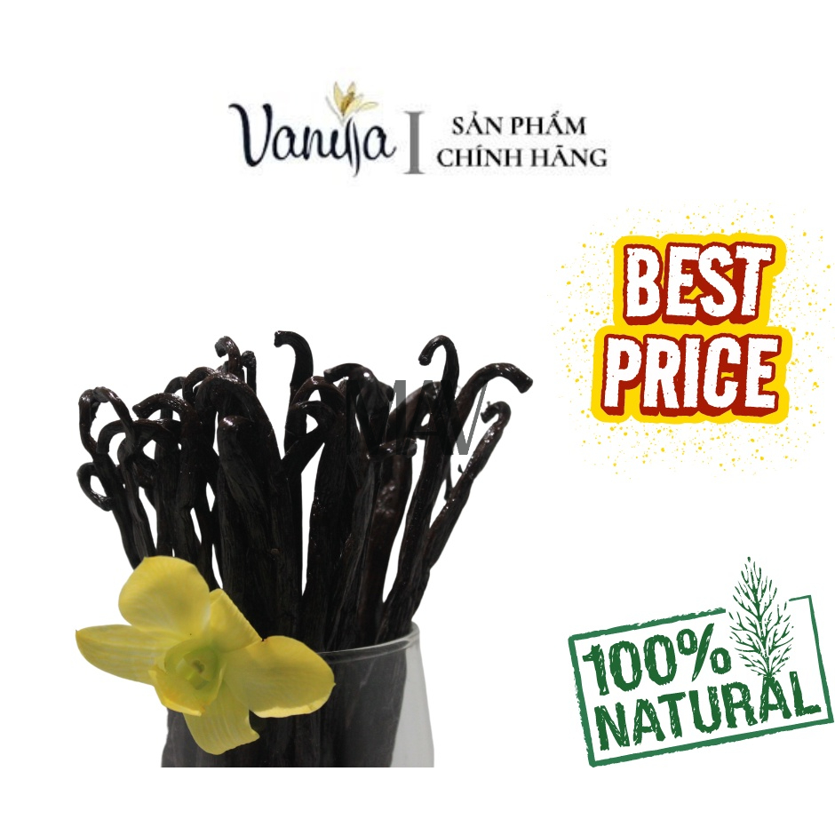 Quả Vanilla Madagascar Bourbon Thượng Hạng